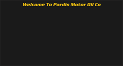 Desktop Screenshot of pardismotoroil.com